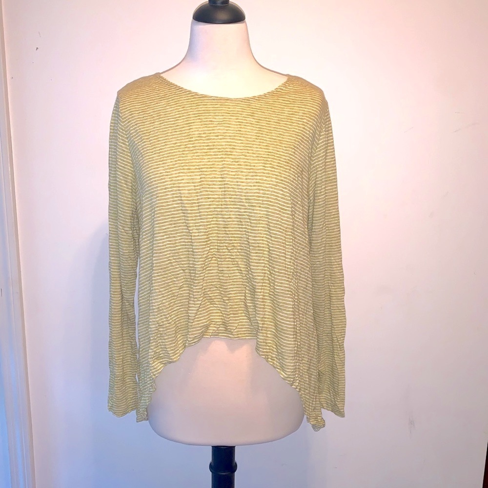 Comfy USA Green/White Top, M